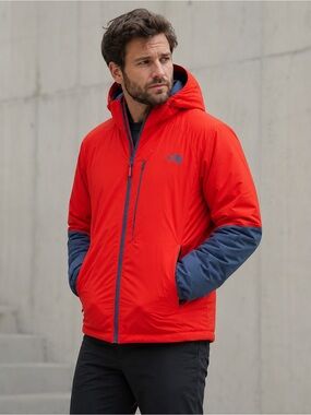 The Northface Reversible Men's Blue and Red Jacket